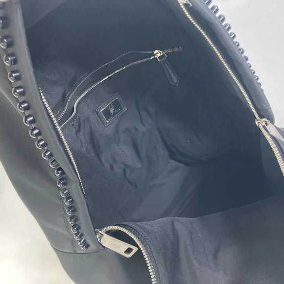 AUTHENTICITY GUARANTEED FENDI backpack bag Karl Lagerfeld fur studs main image 5